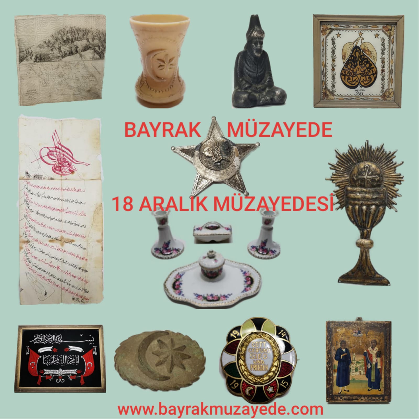 18 ARALIK MÜZAYEDESİ - Bayrak Müzayede